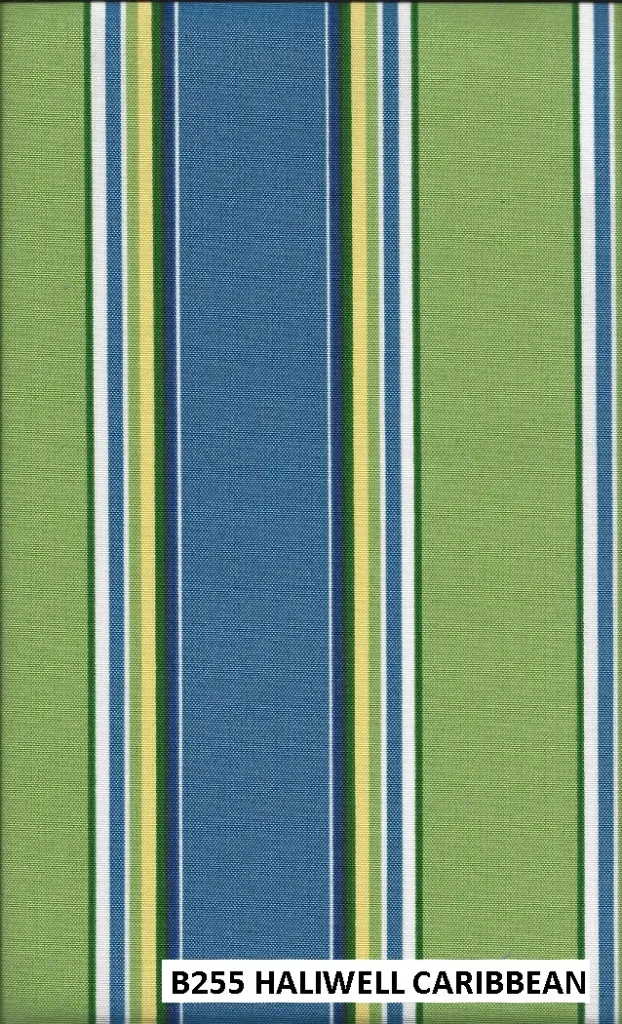 Fabric close-up of cushion color B255 - HALIWELL CARIBBEAN