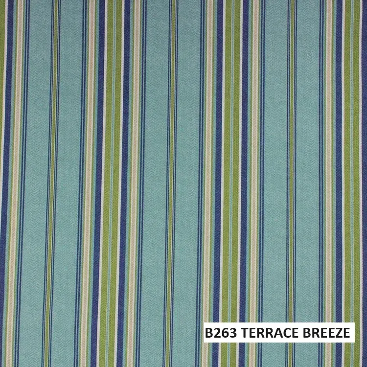 Fabric close-up of cushion color B263 - TERRACE BREEZE