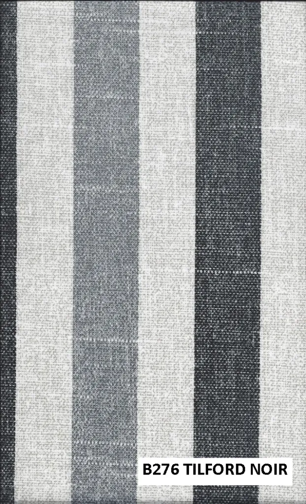 Fabric close-up of cushion color B276 - TILFORD NOIR