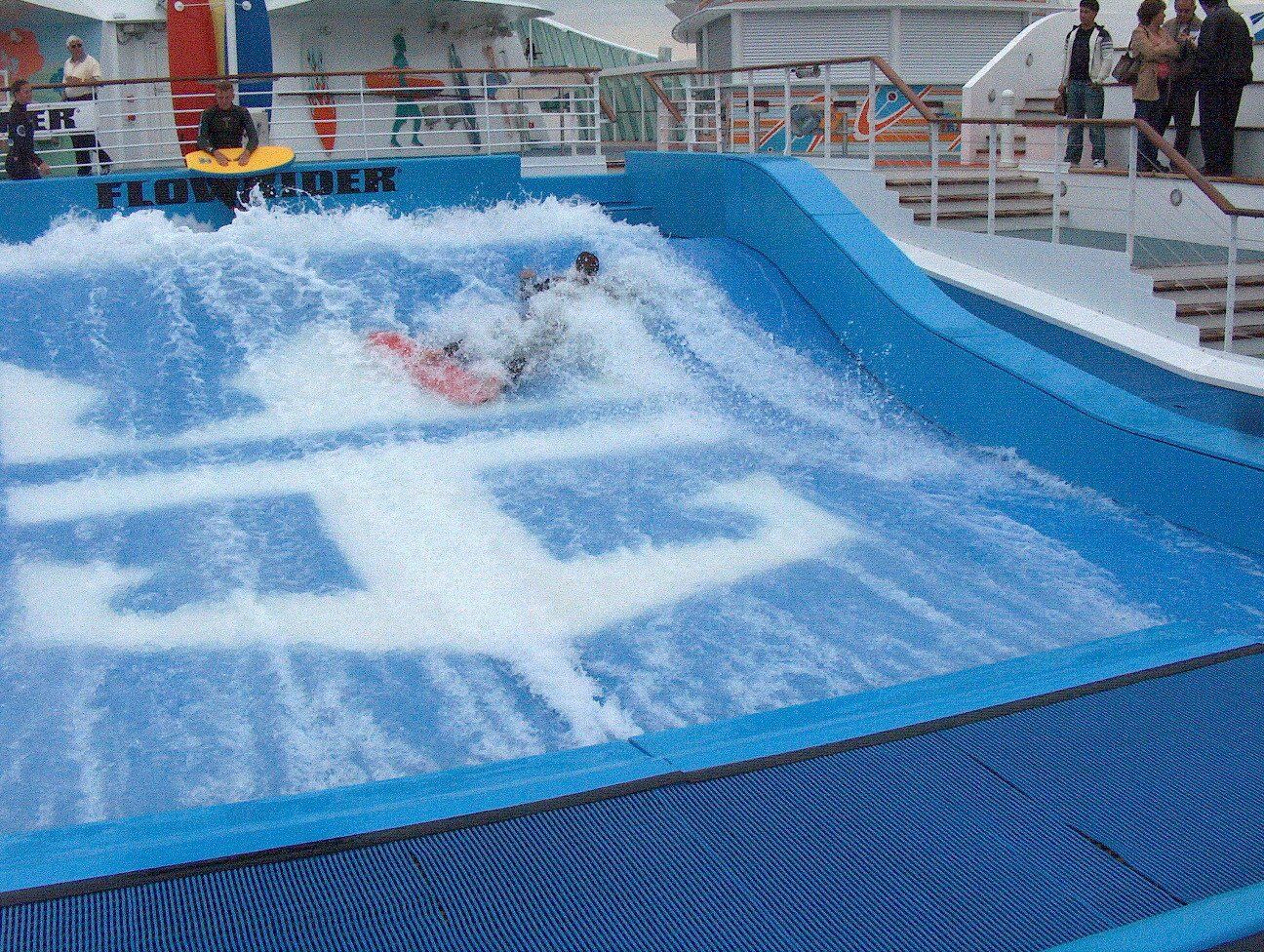 Water Slide Flowrider — Clarksburg, WV — Clarksburg Travel Service