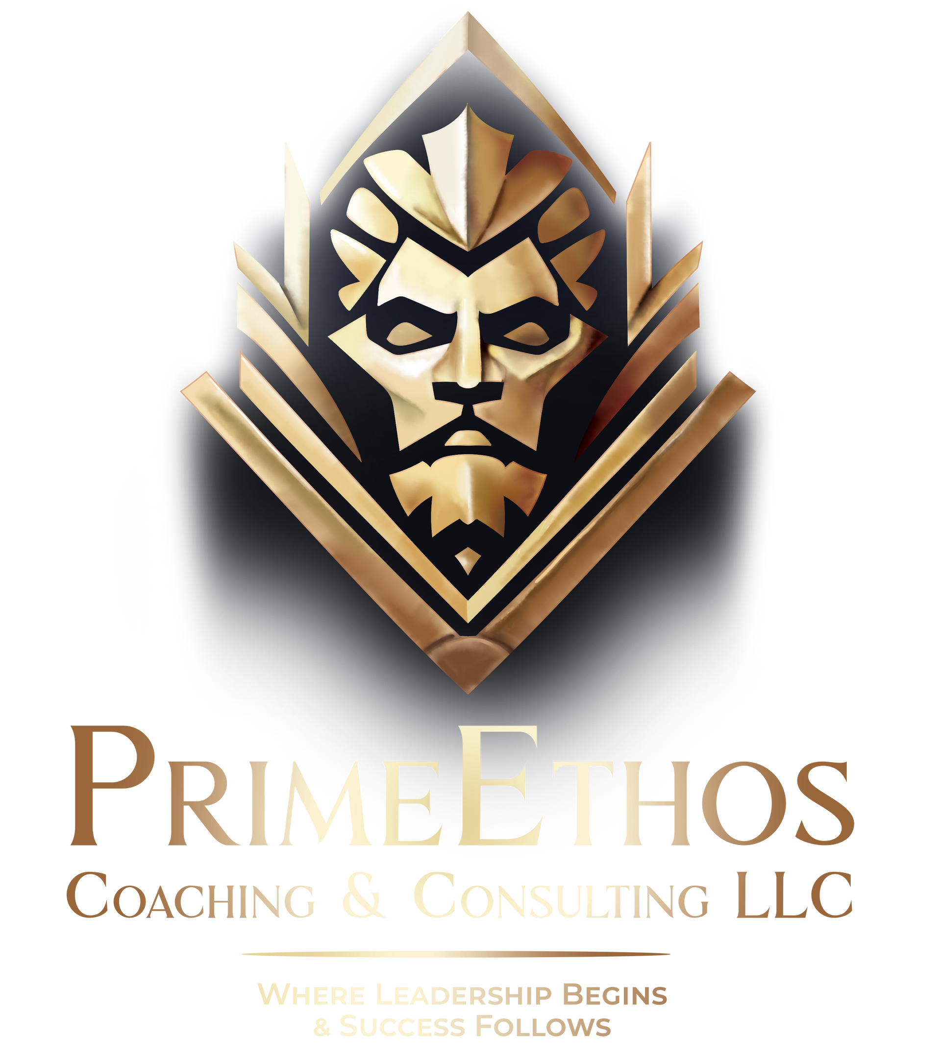 A logo for primeethos coaching and consulting llc