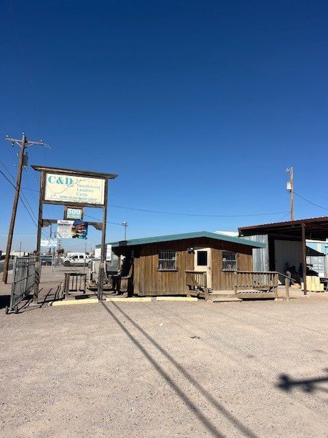 A small building with a sign that says cab on it.