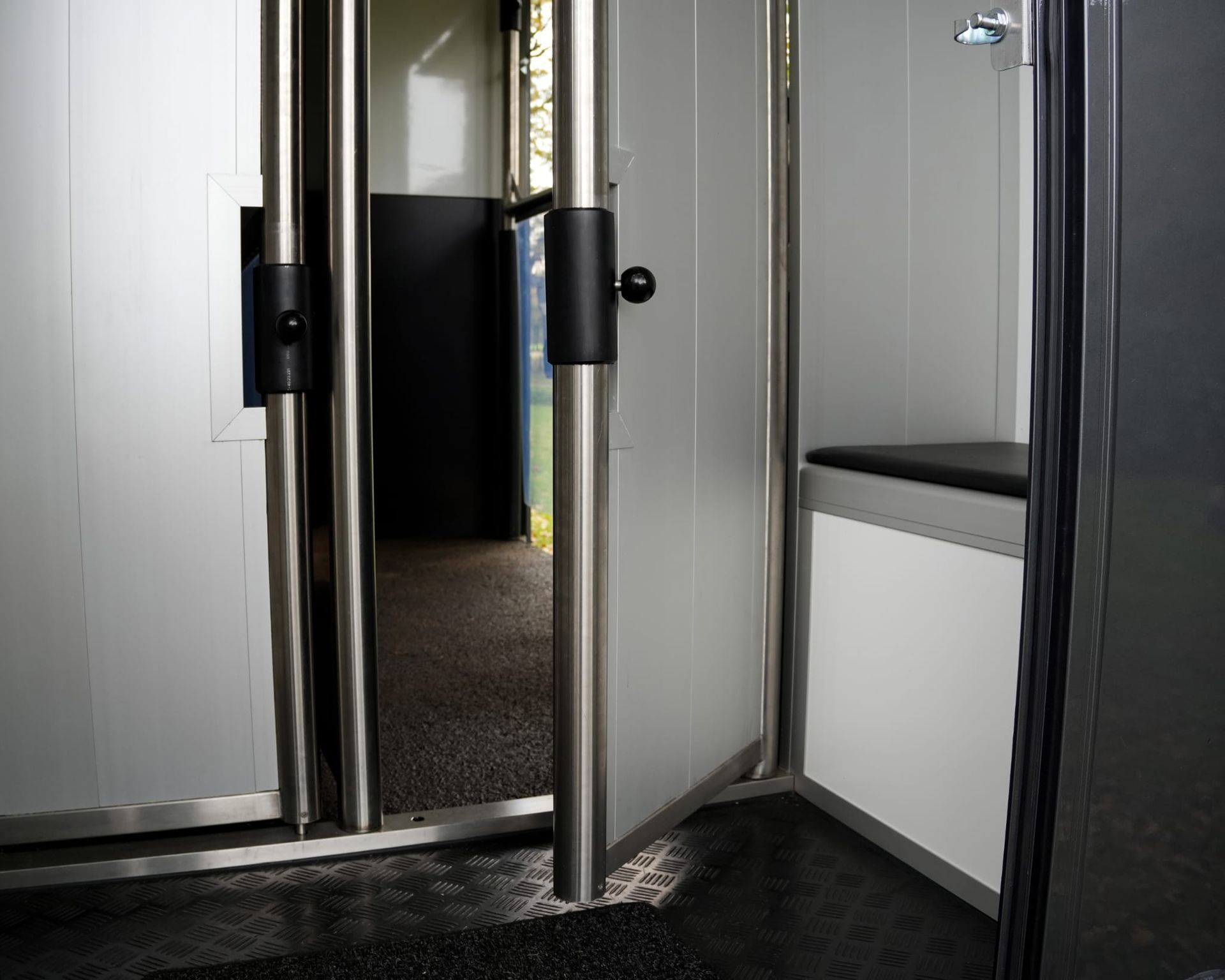 Binnenkant vrachtwagen 