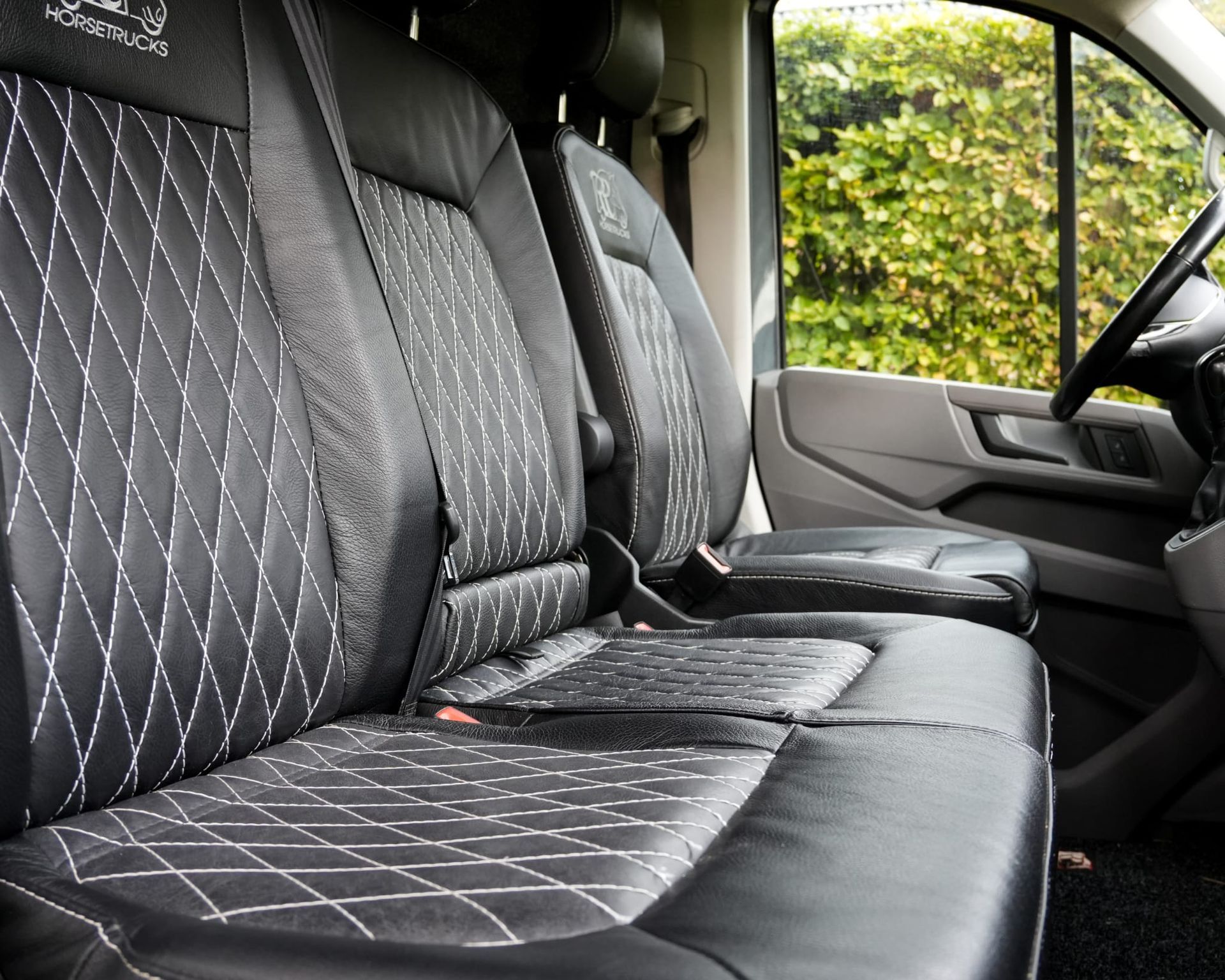 Binnenkant vrachtwagen 