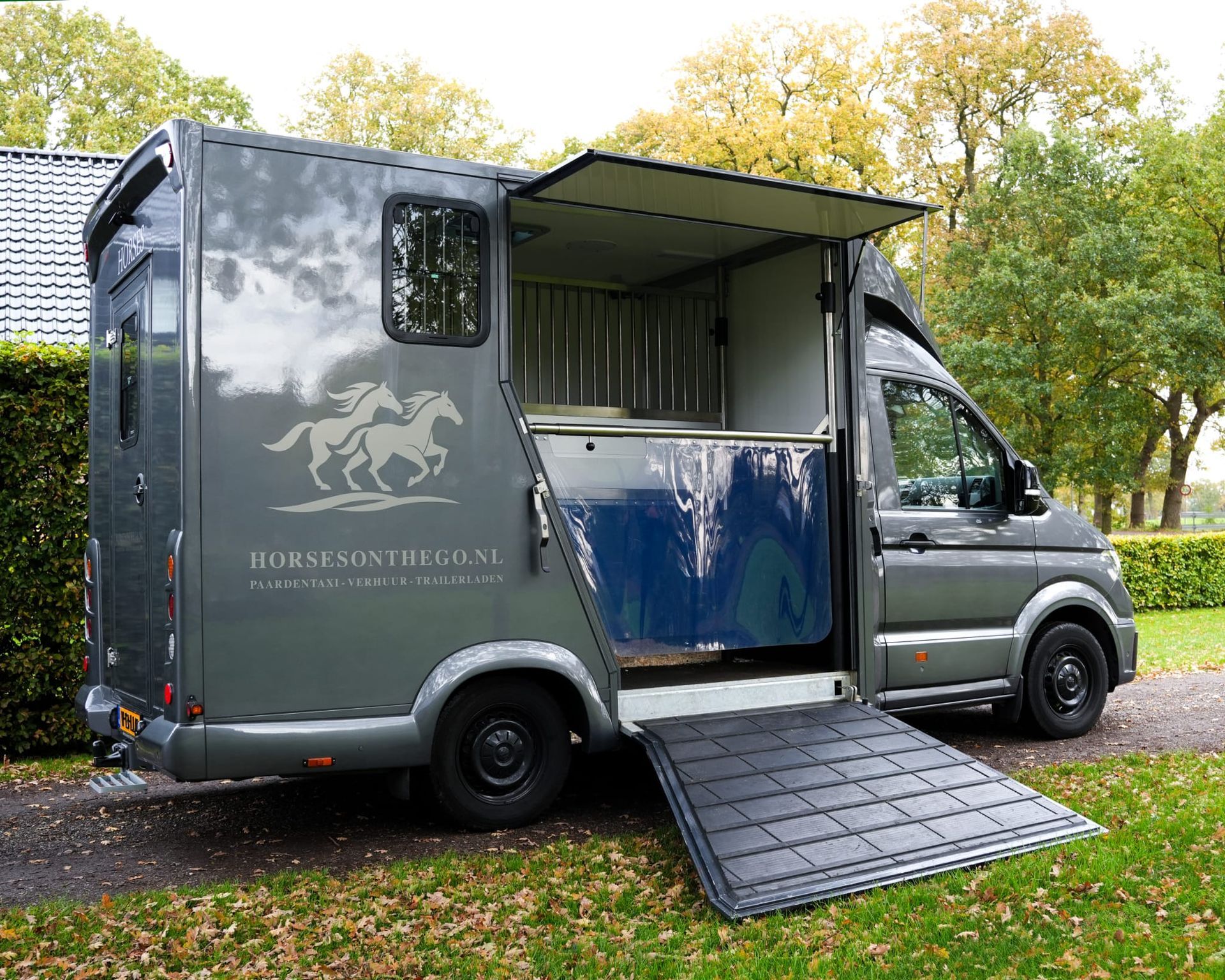 Buitenkant vrachtwagen 