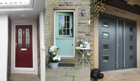 A range of composite door designs