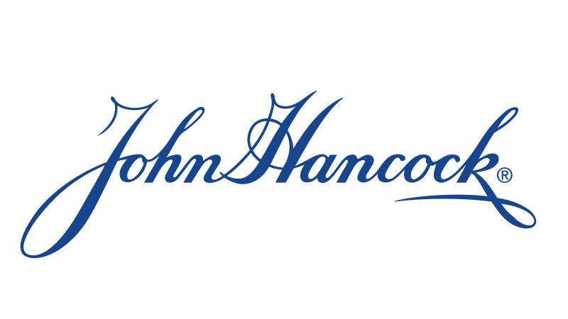 John Hancock logo in blue script.