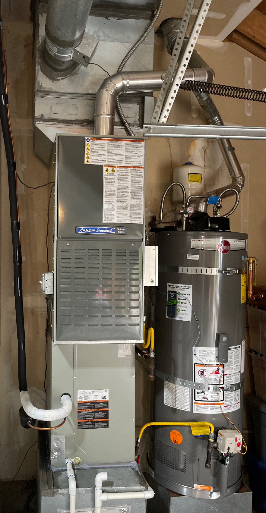 furnaces, air conditioning, fireplaces and water heaters services