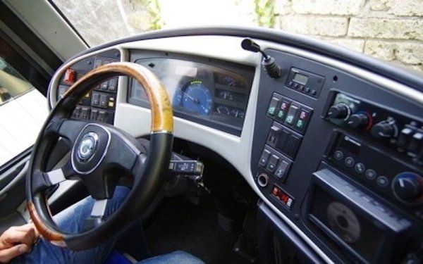 Interno di un autobus