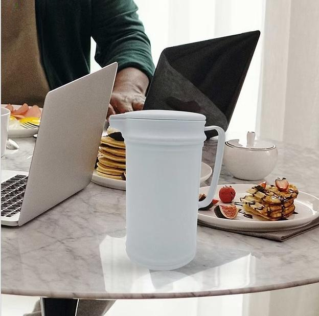 Bio Utensil Bamboo Fiber JUG With 2 Glasses