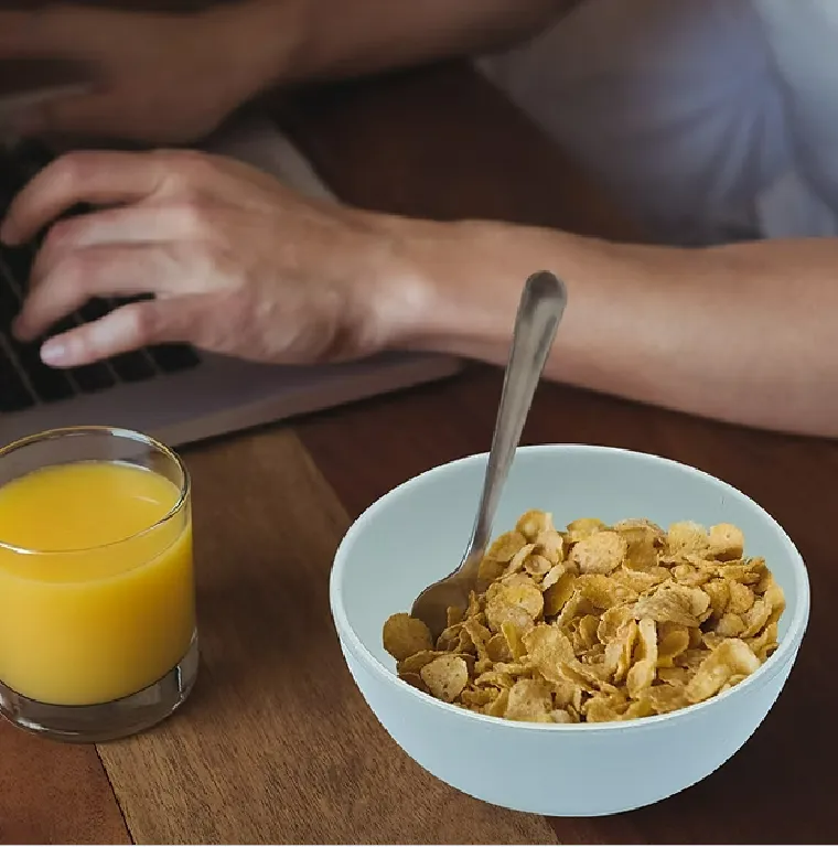 Bio Utensil Bamboo Fiber Serving Bowl