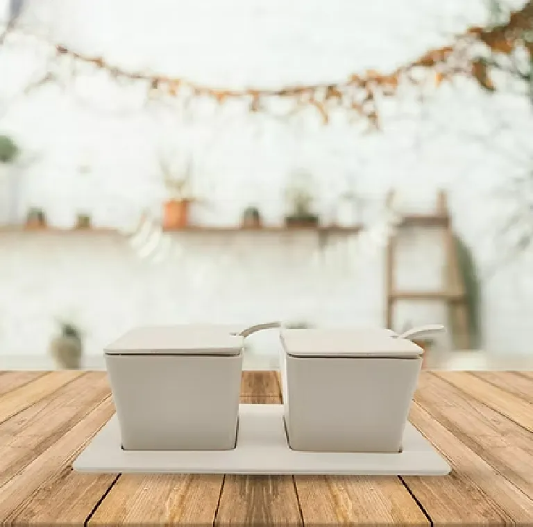 Bio Utensil Bamboo Fiber Pickle Set