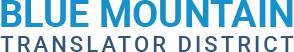 Blue Mountain Translator District Logo