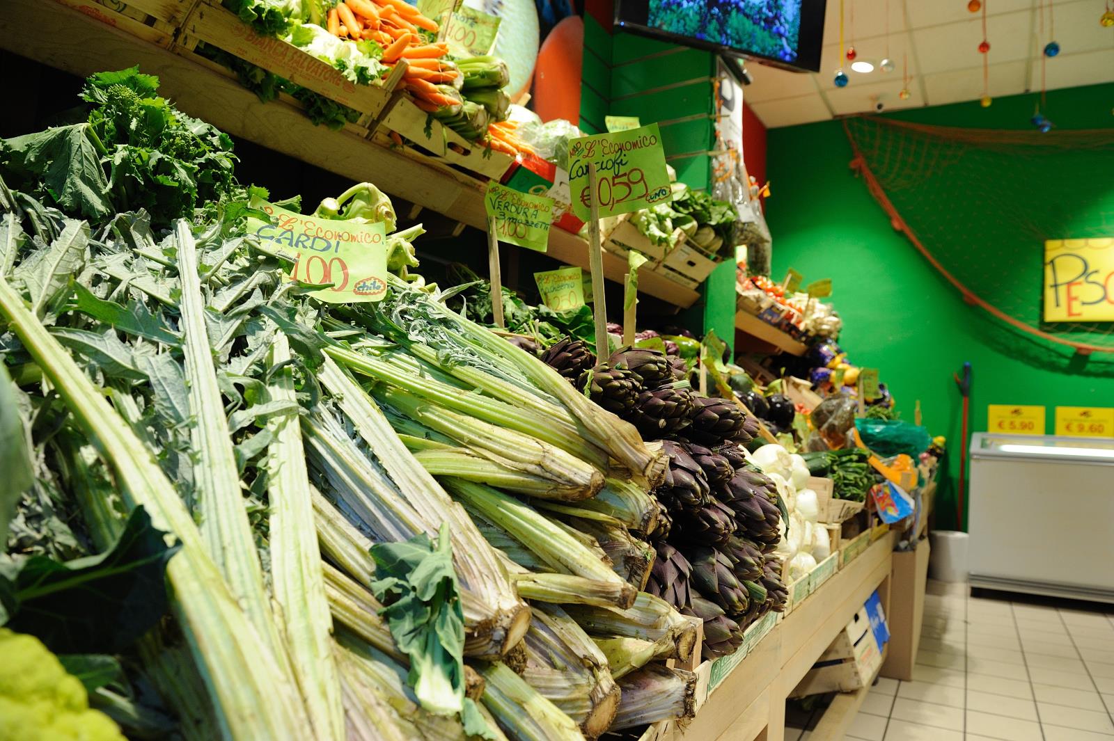 alcune verdure di stagione