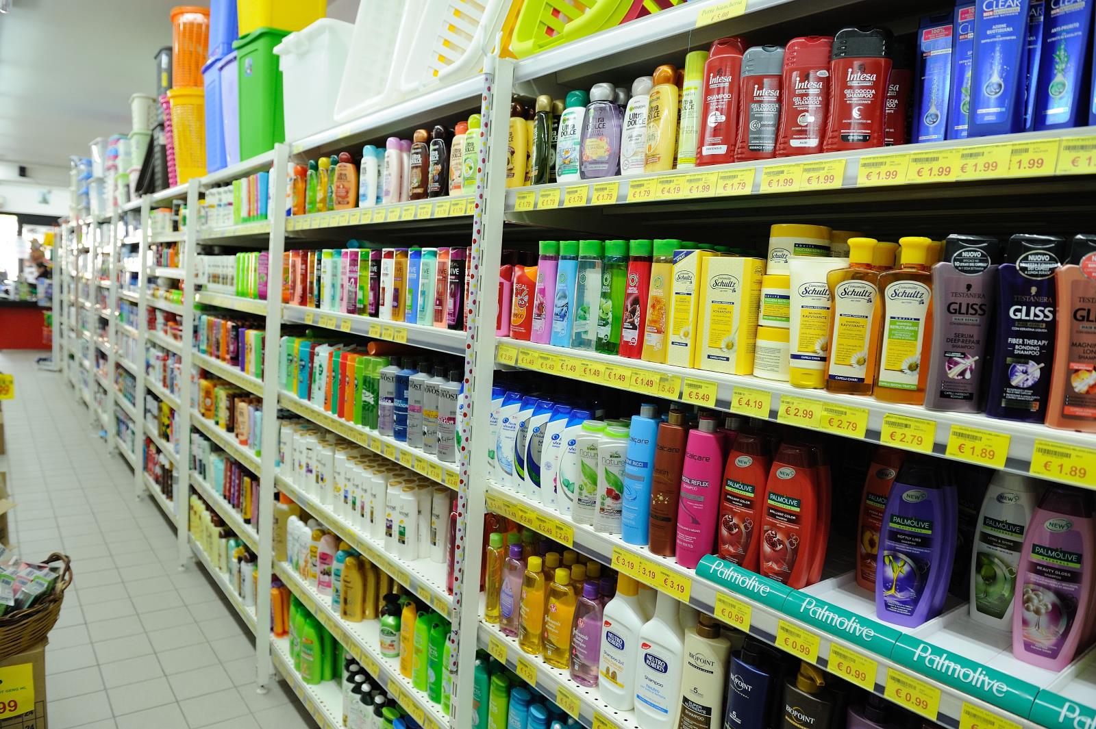 saponi e detergenti per la casa