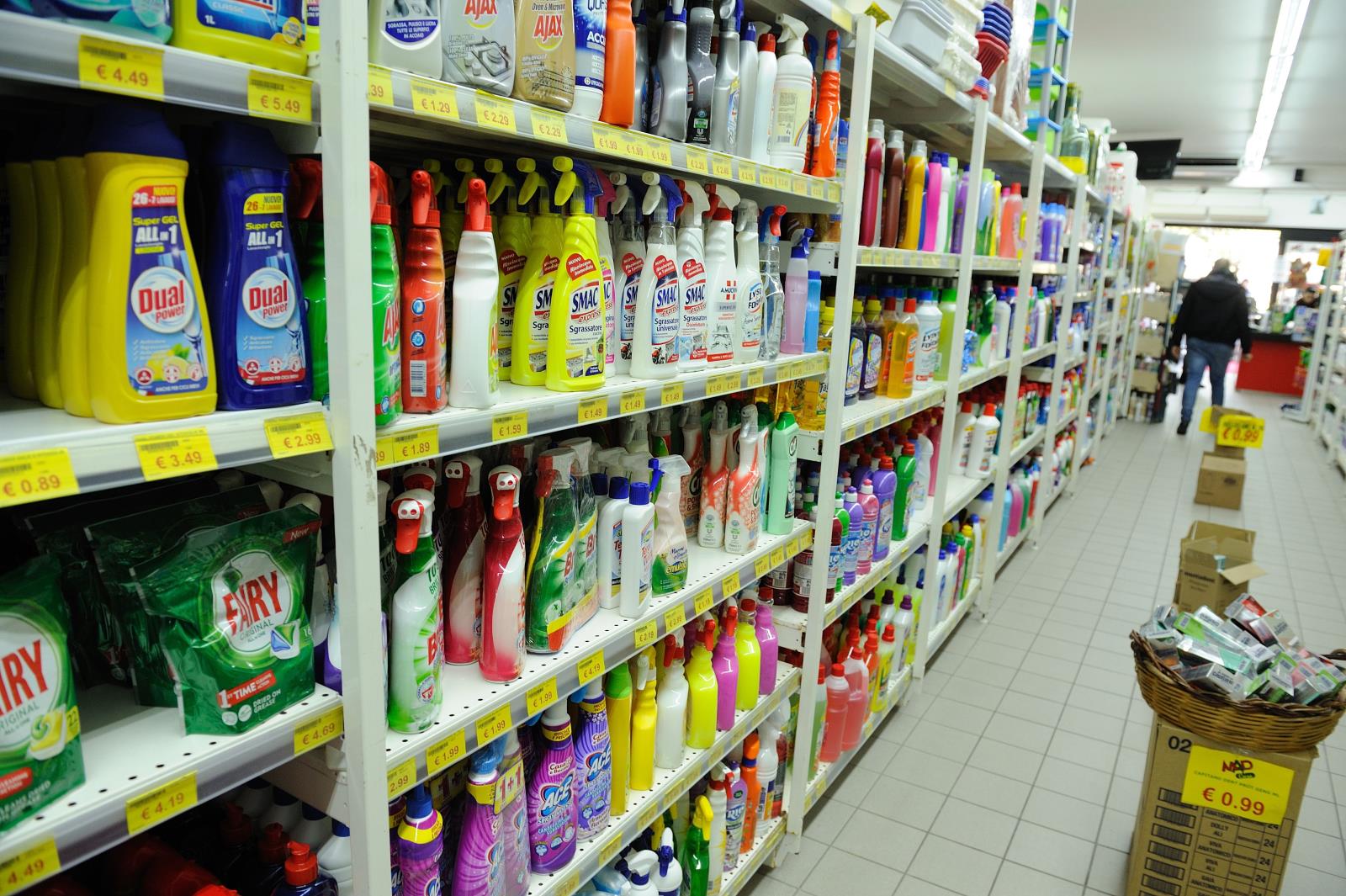 prodotti per la pulizia della casa