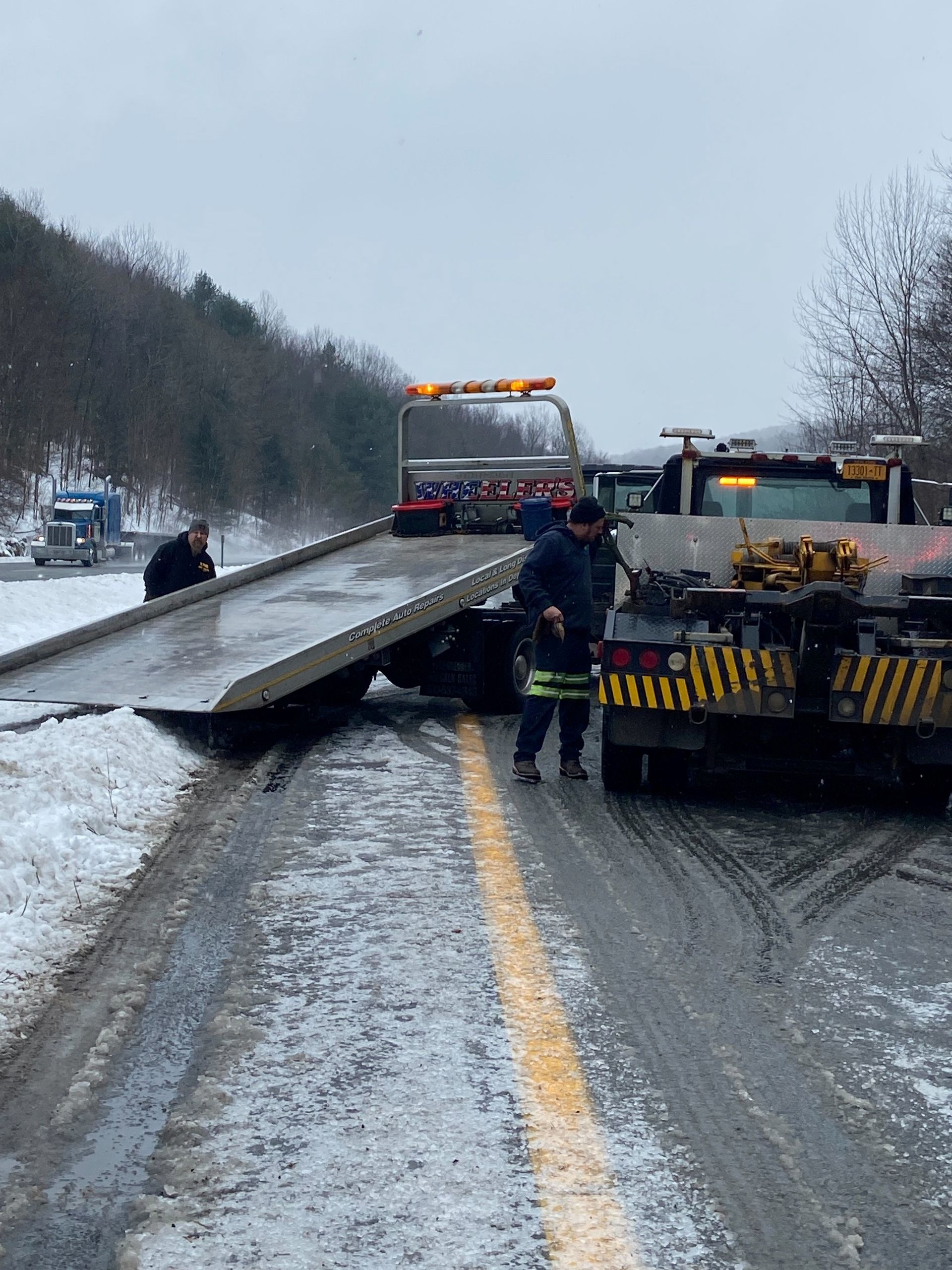 Towing Service — Deposit, NY — Wheeler’s Collision