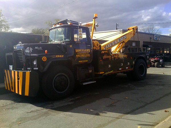 Tow Truck — Deposit, NY — Wheeler’s Collision