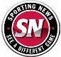 The logo for sporting news is a different game.