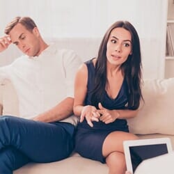 Couple at the psychotherapist — Counseling Services in Teaneck, NJ Couple at the psychotherapist — Counseling Services in Teaneck, NJ