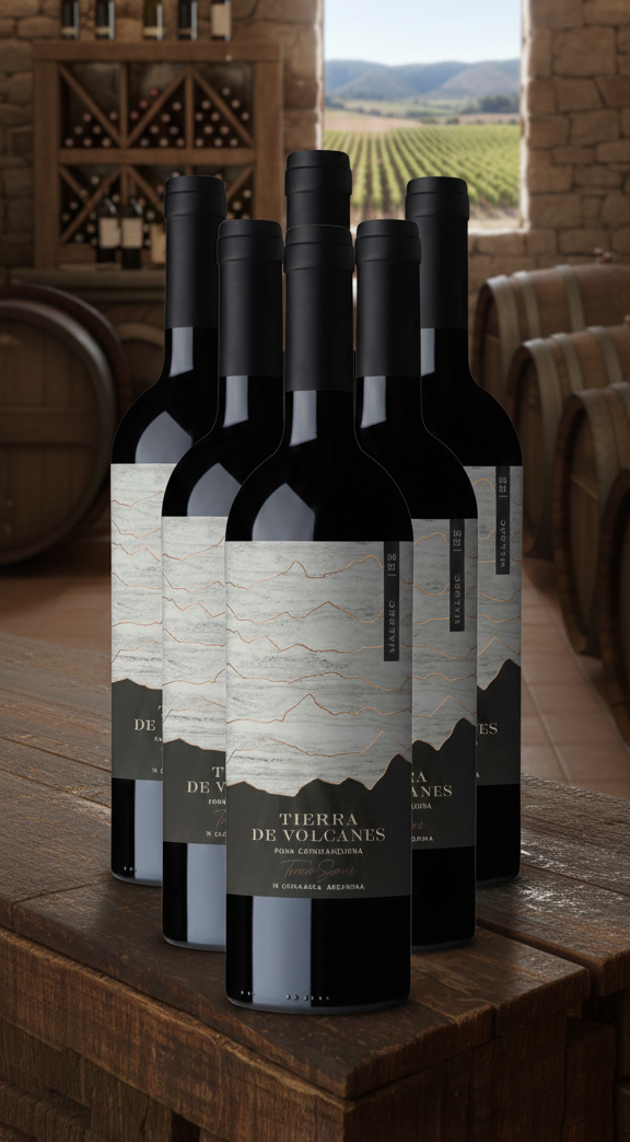 Vino Tierra De Volcanes - Malbec Cortaderas