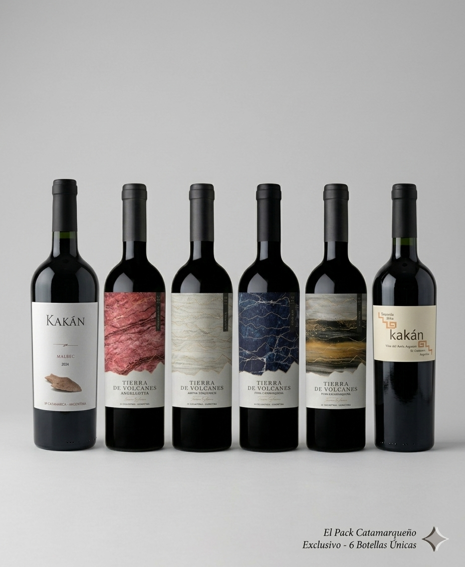 Caja x 6 vinos Catamarqueños Exclusivos