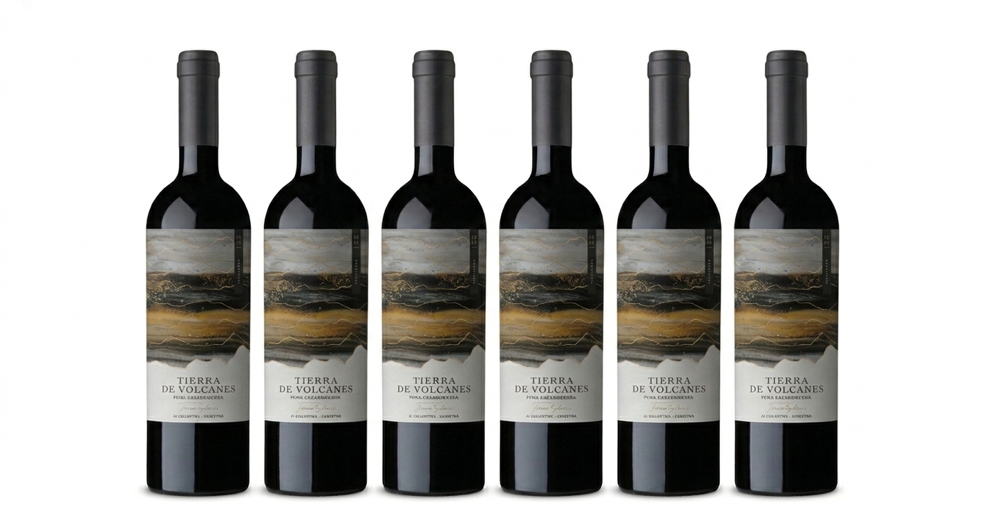 Vino Tierra De Volcanes Blend -  Caja por 6 Botellas de 750 cc