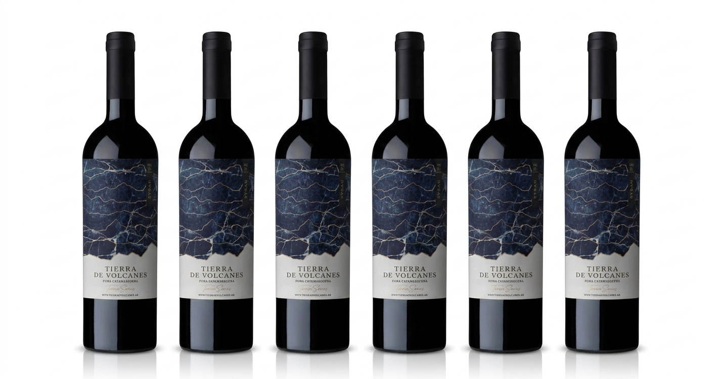 Vino Tierra de Volcanes - Syrah Caja por 6 Botellas de 750 cc