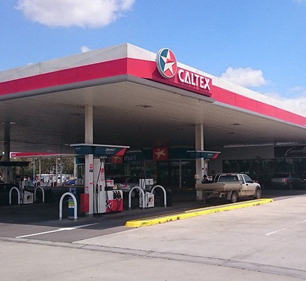 caltex petrol station