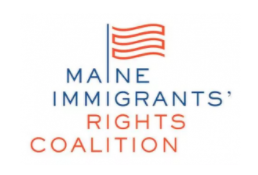 A logo for maine immigrants rights coalition
