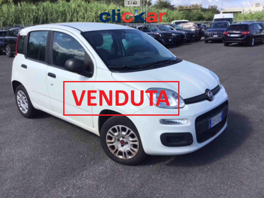 FIAT PANDA 1.2 69cv S&S E6d-Temp Easy