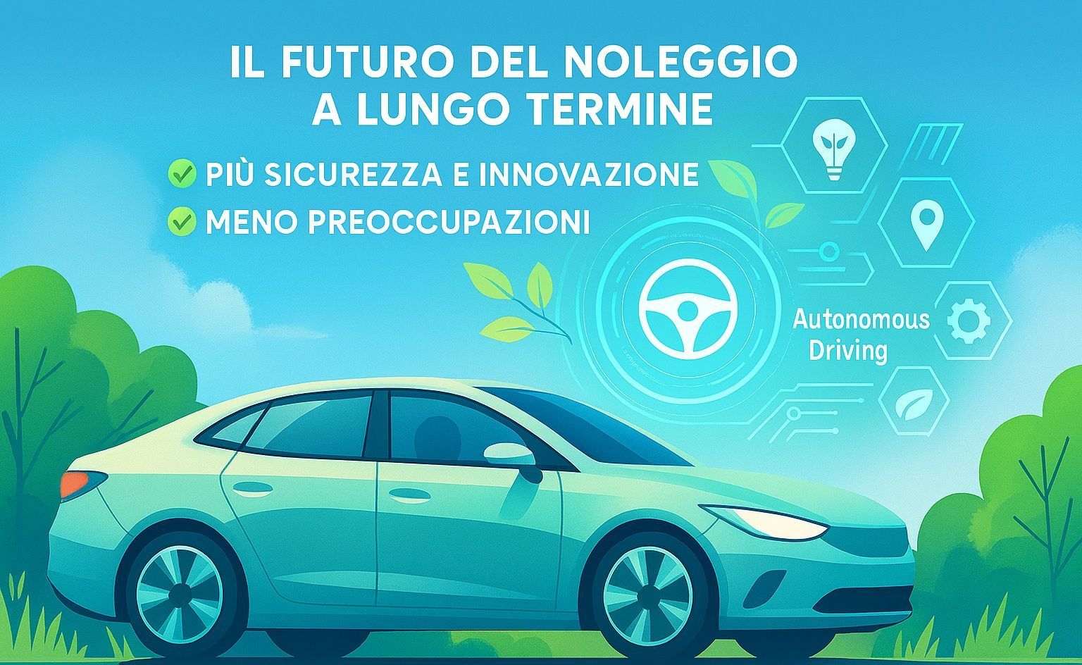 Noleggio a Lungo Termine: Sicurezza, Innovazione e Serenità