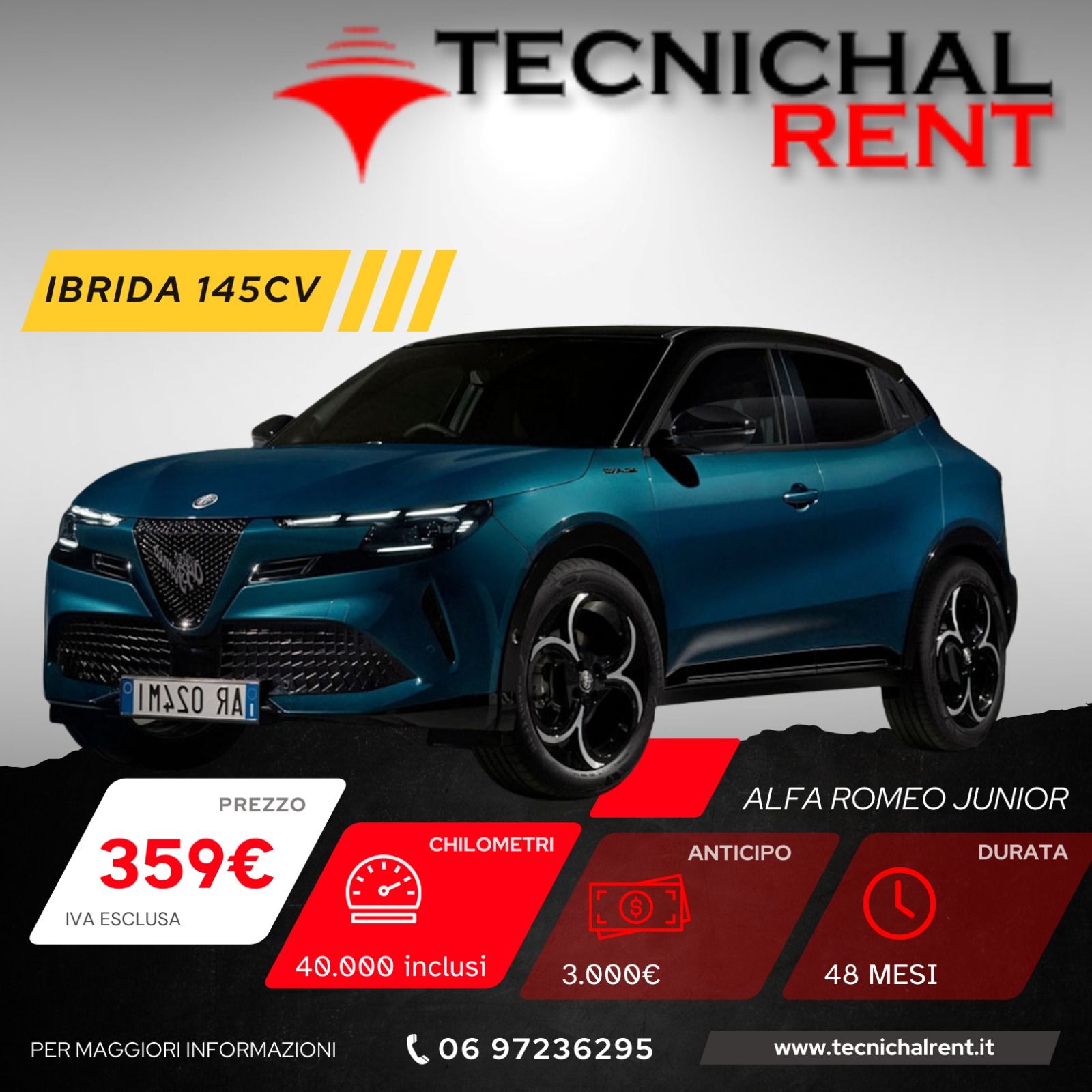 Alfa Romeo JUNIOR HYBRID 145CV