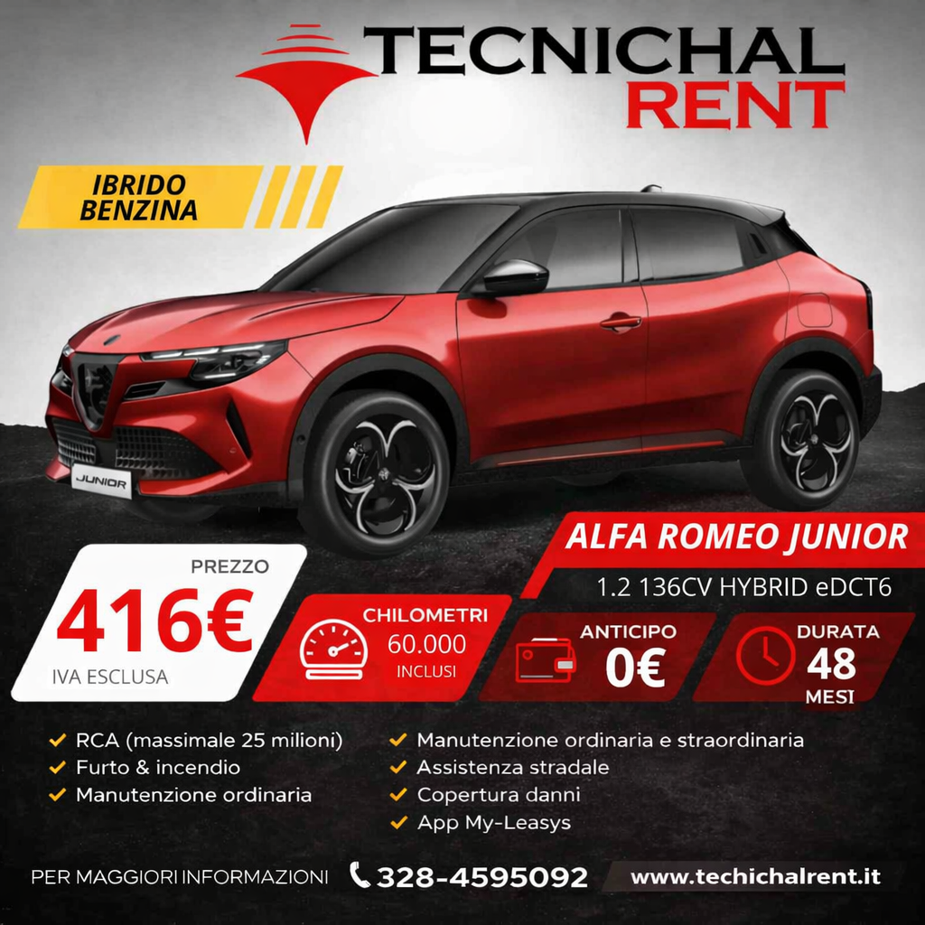 Alfa Romeo JUNIOR HYBRID 136CV eDCT6
