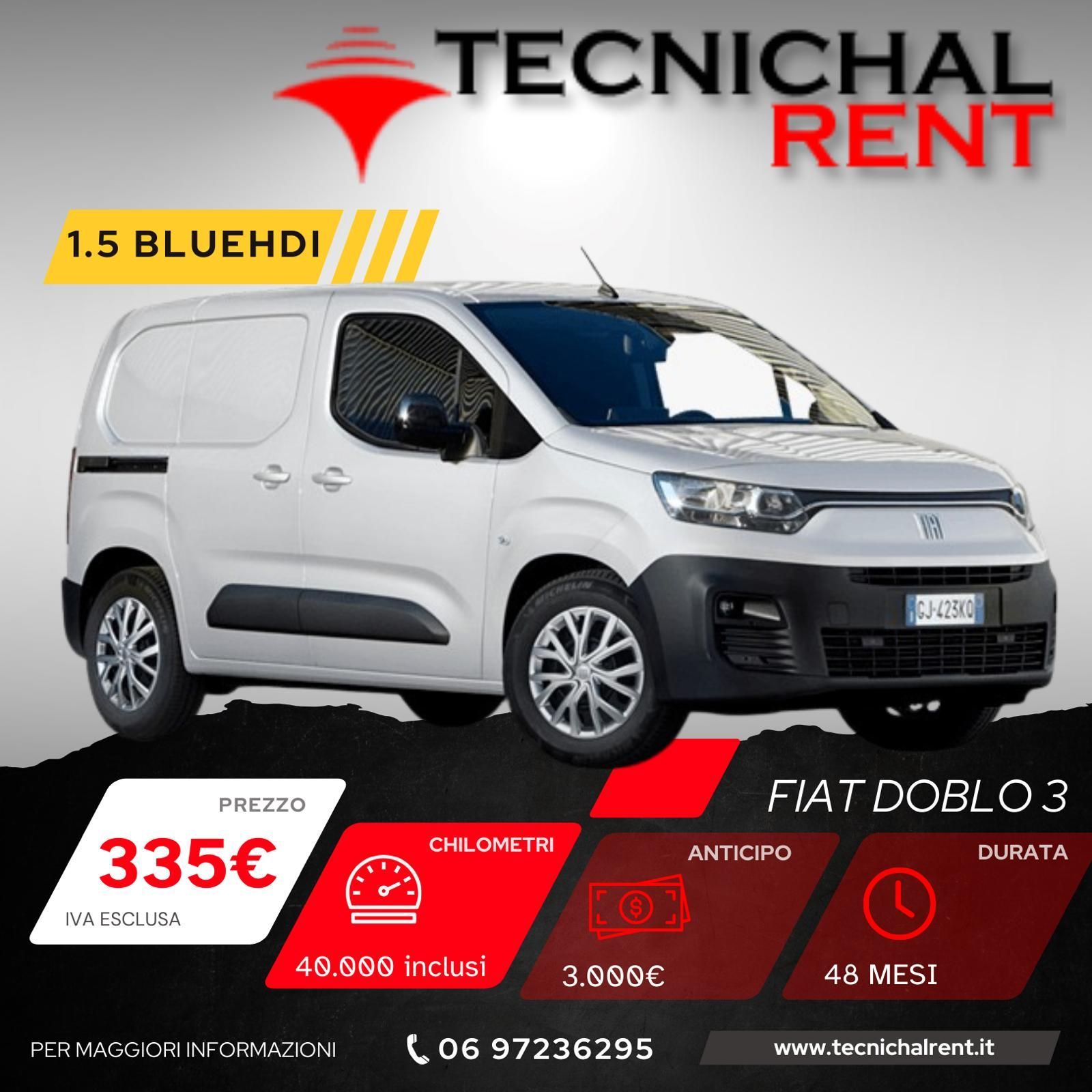 FIAT DOBLO VAN CH1 1.5 BlueHdi 100cv MT6