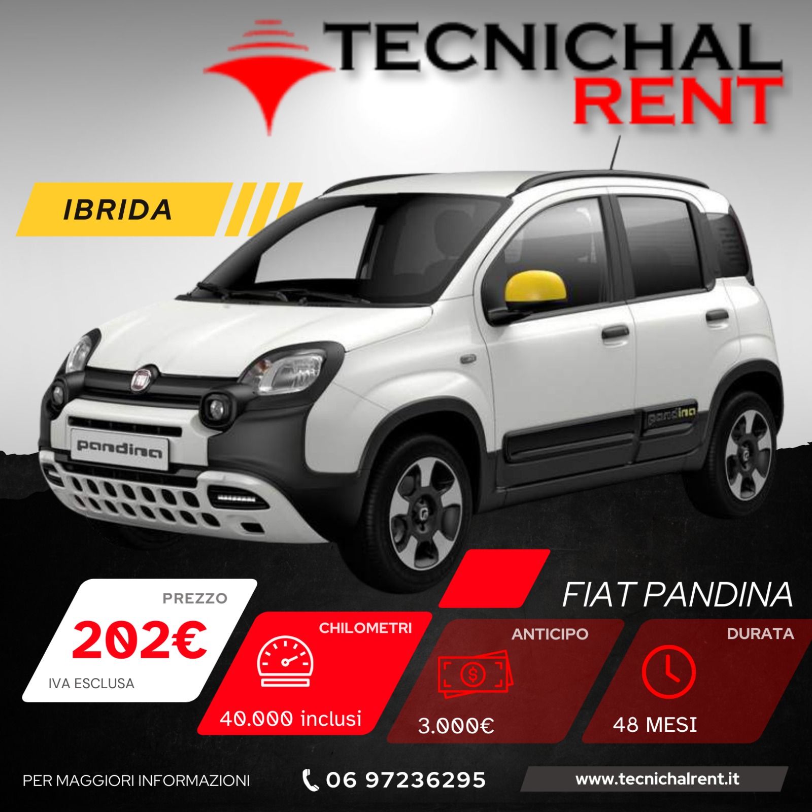 FIAT PANDINA ICON 1.0 FireFly 65cv SS 6m Hybrid