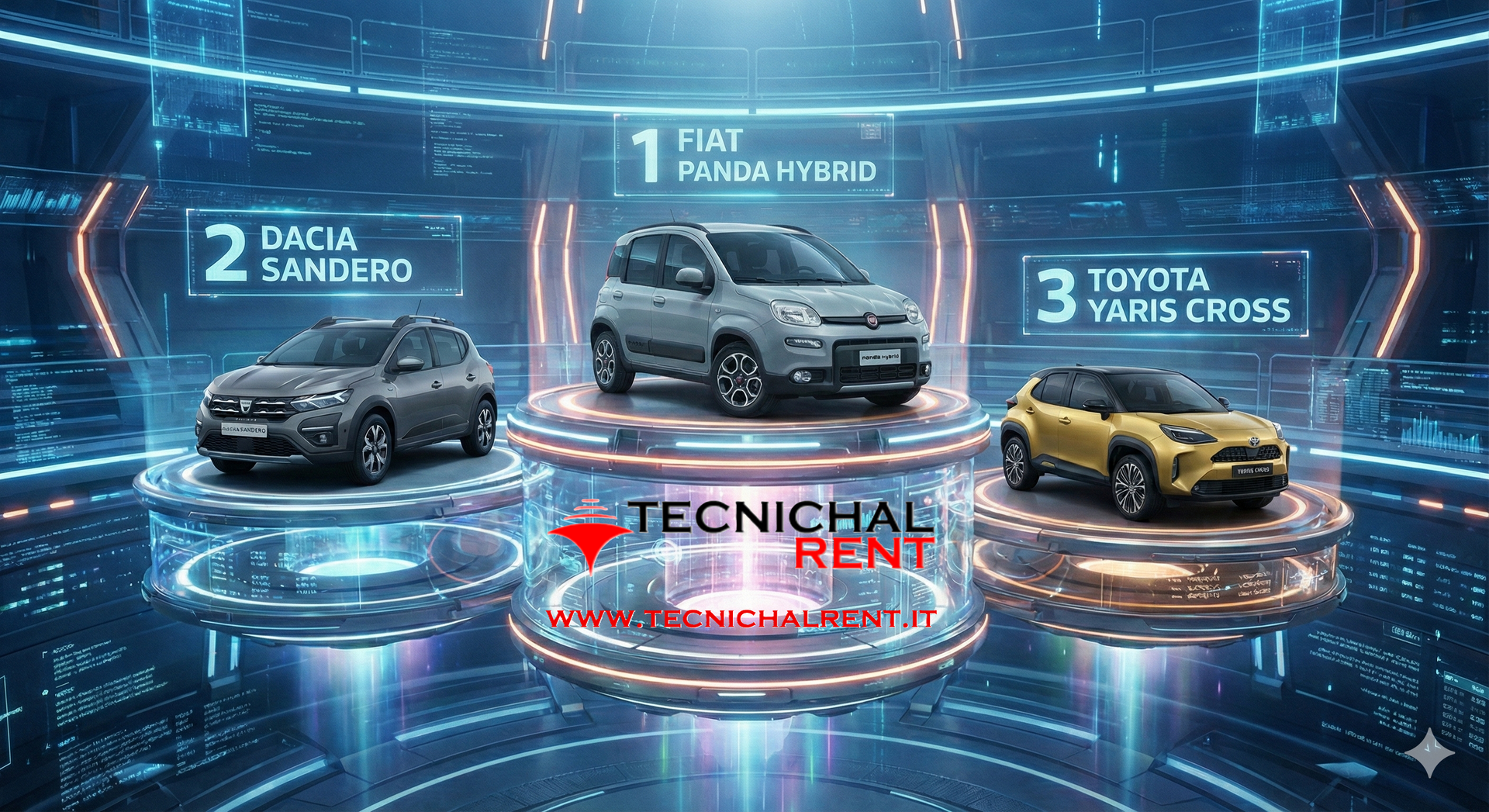 NOVEMBRE 2025 - le auto più vendute in Italia