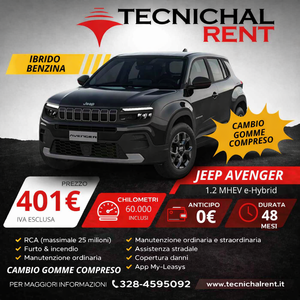 JEEP Avenger 1.2 MHEV e-Hybrid