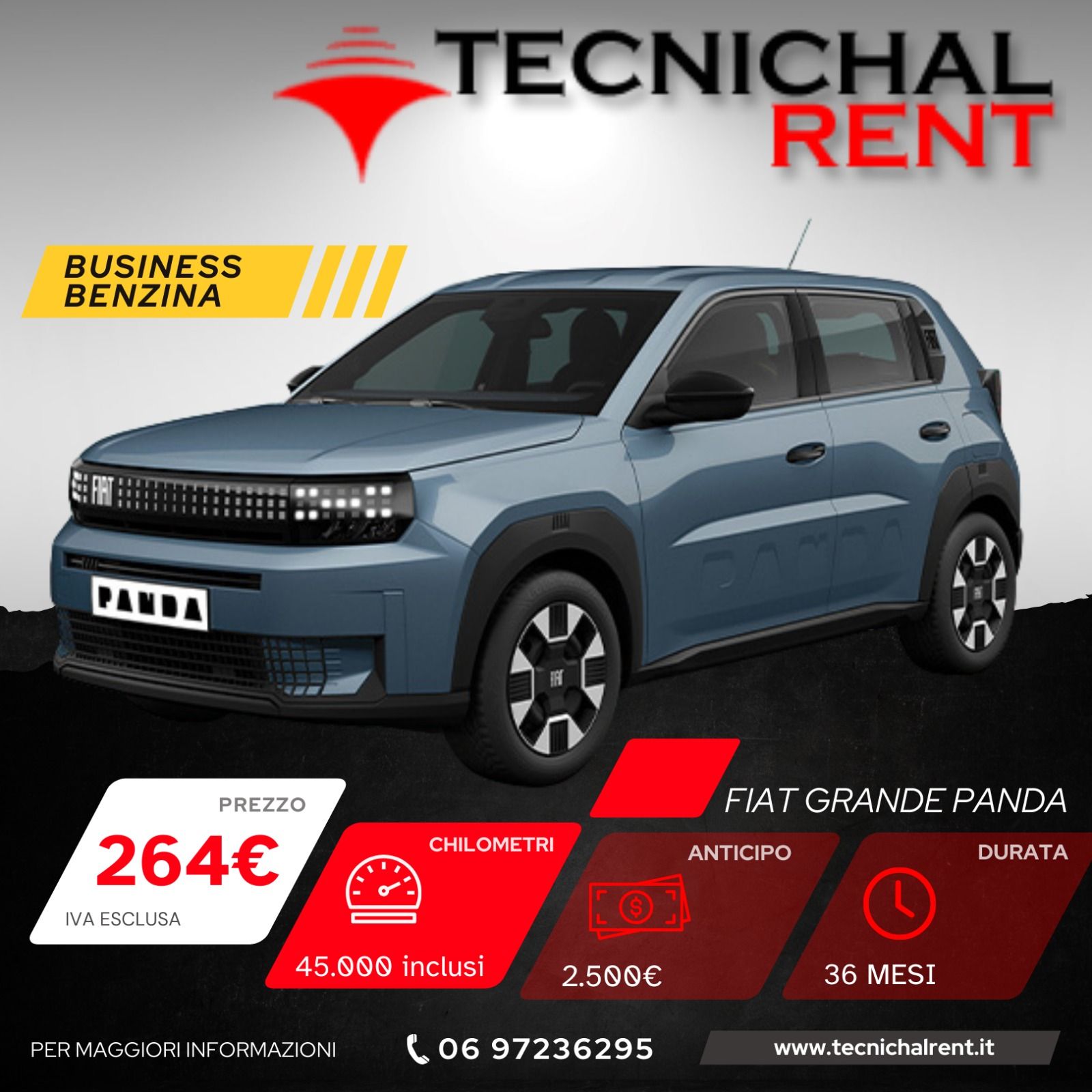 FIAT GRANDE PANDA Benzina Business