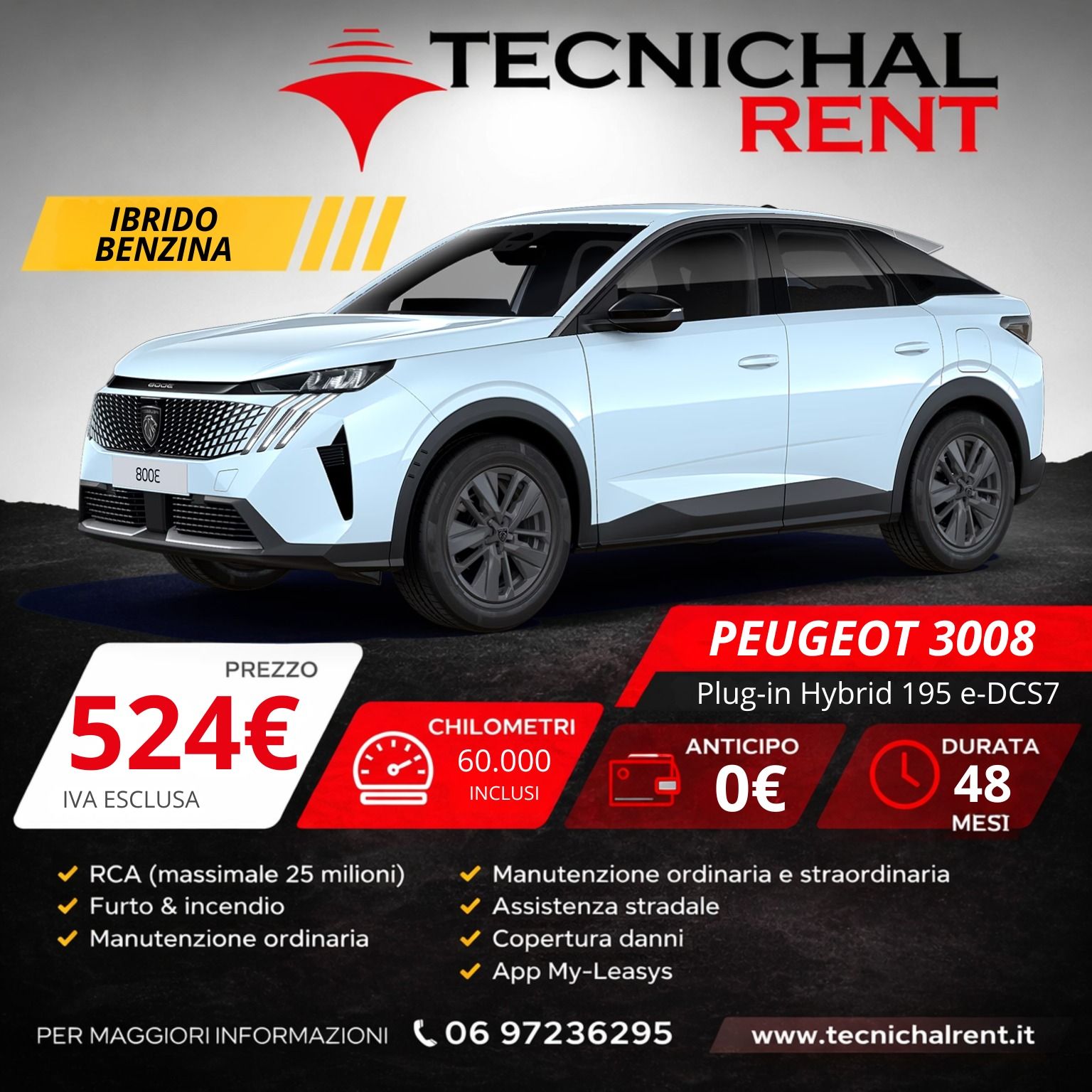 Peugeot 3008 Plug-in Hybrid 195CV e-DCS7
