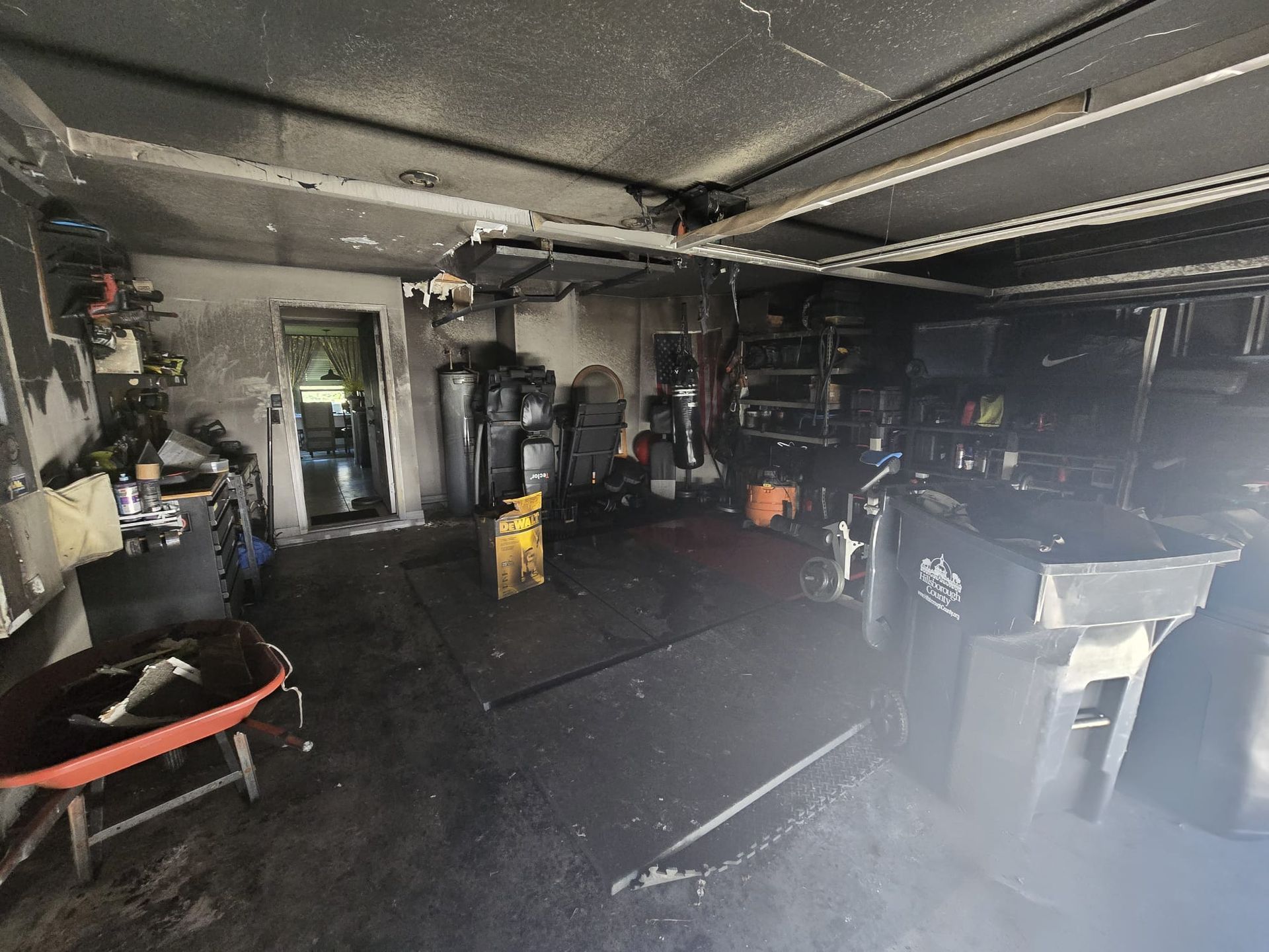 Fire restoration and repairs by Well Home Solutions in Ocala, Florida Call 305-224-1666