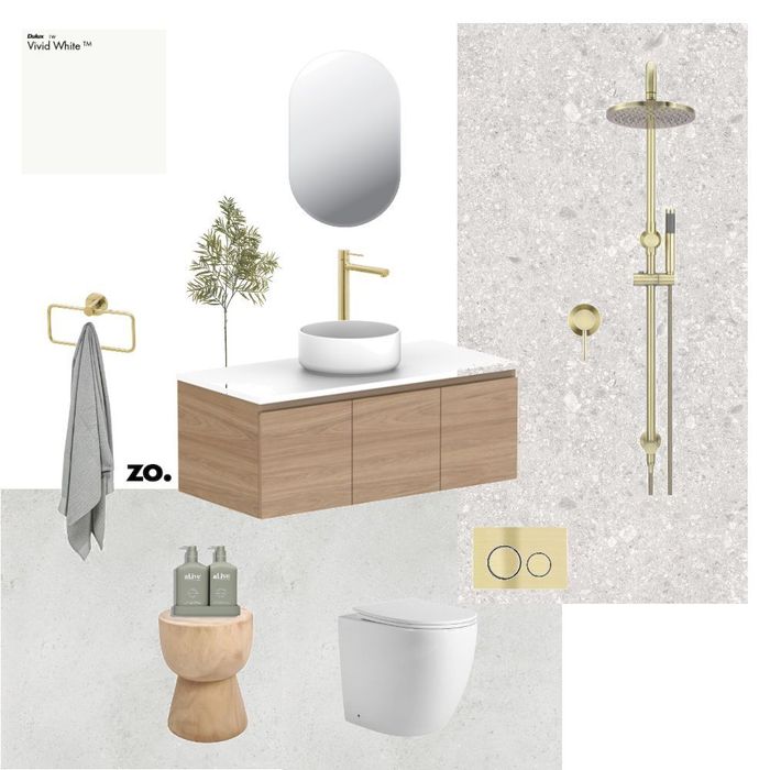 Bathroom design for renovation in Adelaide by Zo Building