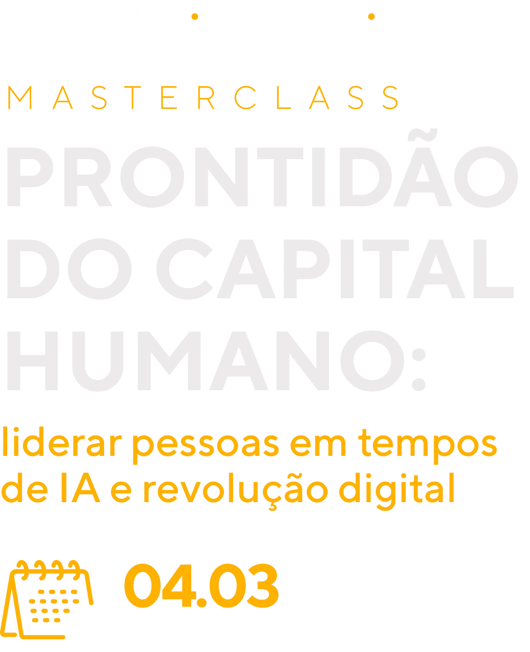 Um fundo branco com um banner roxo e azul que diz participe do evento.