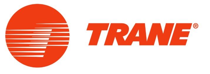 A trane logo is shown on a white background