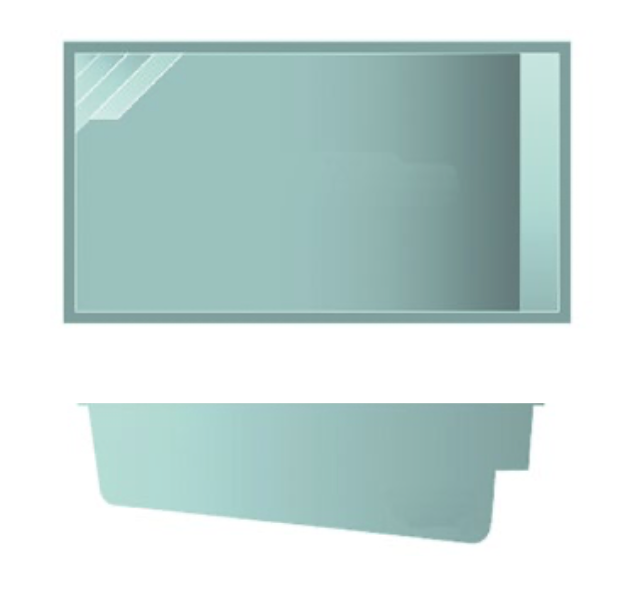 The Urban fibreglass swimming pool from Q Luxe Pools ACT & NSW