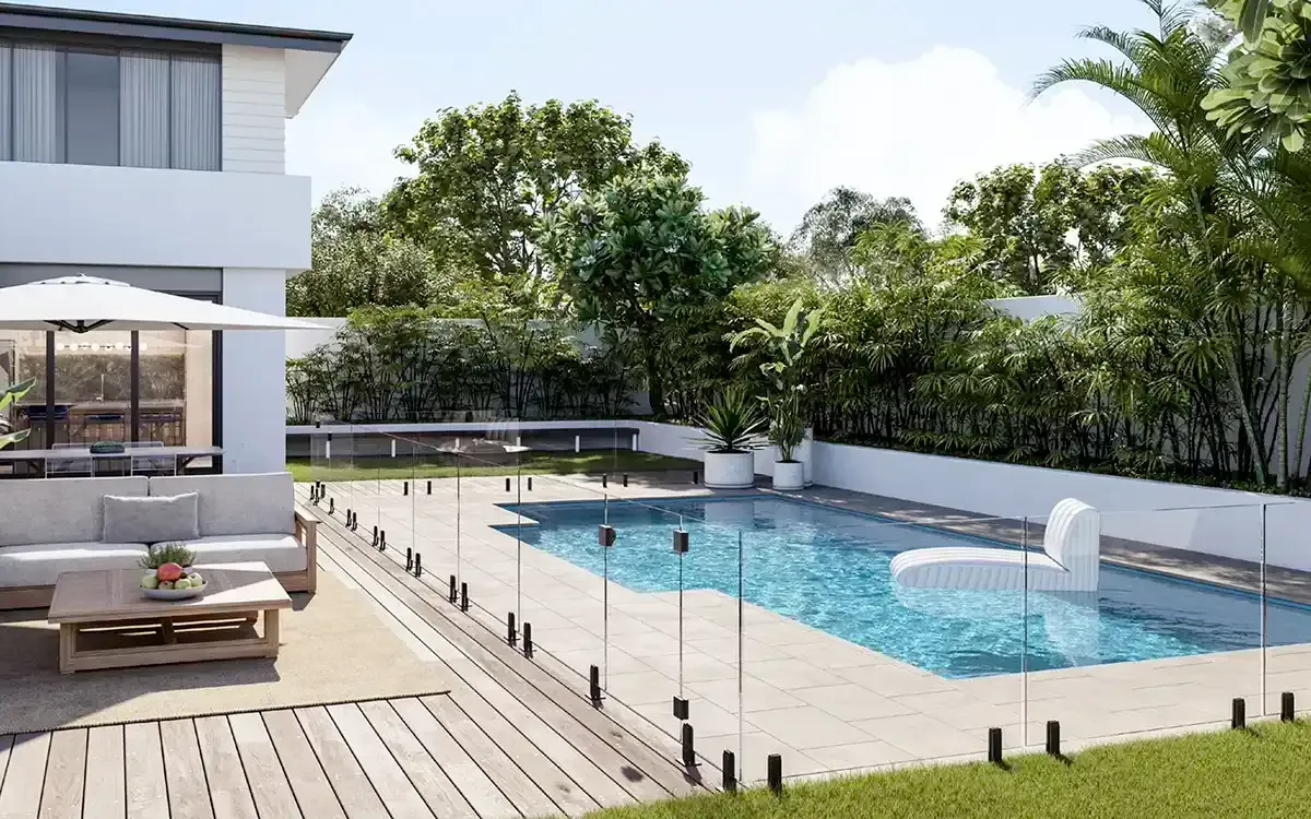 The Contemporary - Fibreglass pool from Q Luxe Pools, ACT