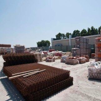 griglie in ferro per l'edilizia