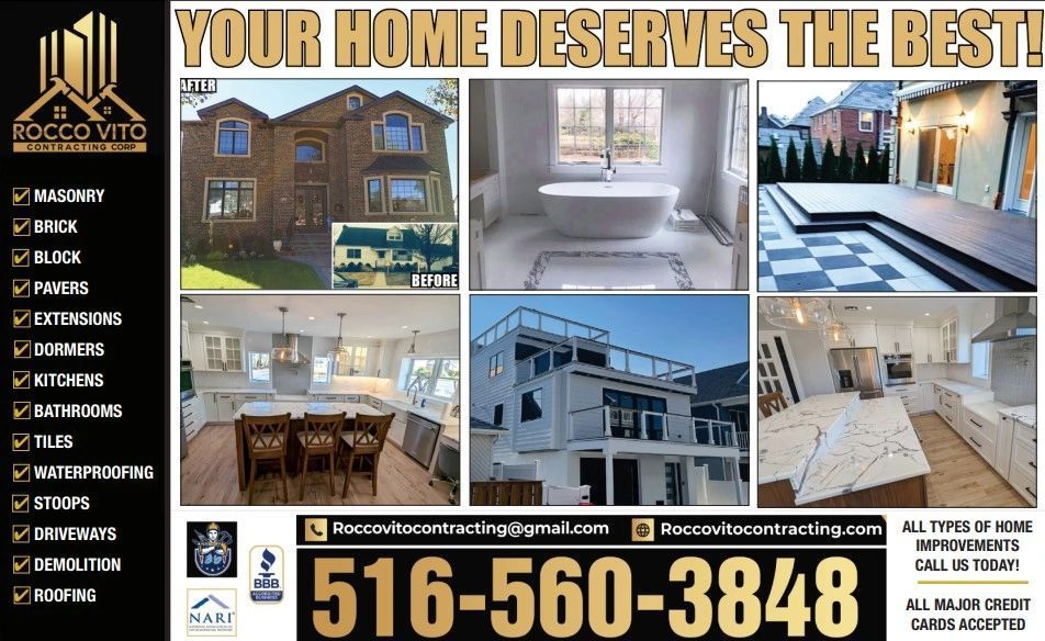 A collage of pictures of houses with the words `` your home deserves the best ''