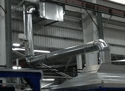 Industrial Fume and Particulate Extraction Hood Exhaust System