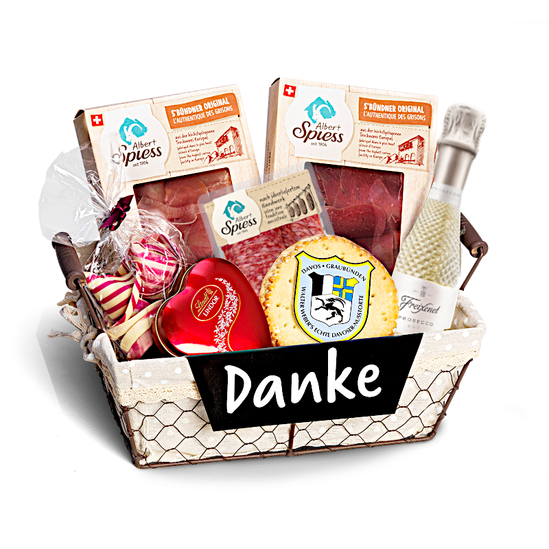 Geschenkekorb Danke